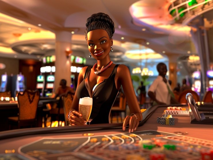Studio live-dealer Allbet dengan dealer profesional dan kamera HD